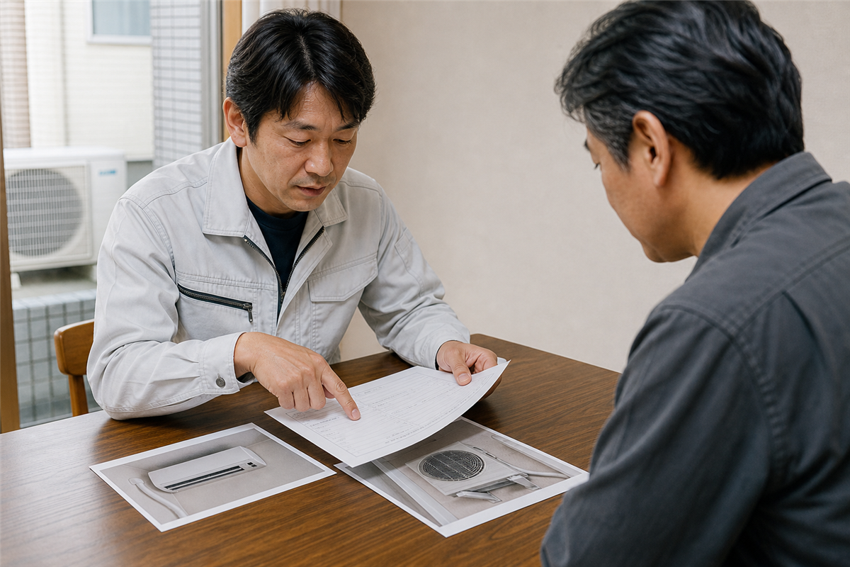 作業範囲と完了条件