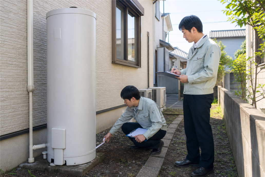 エコキュート工事の現地調査｜独立後に見る基礎・搬入・配管・電源