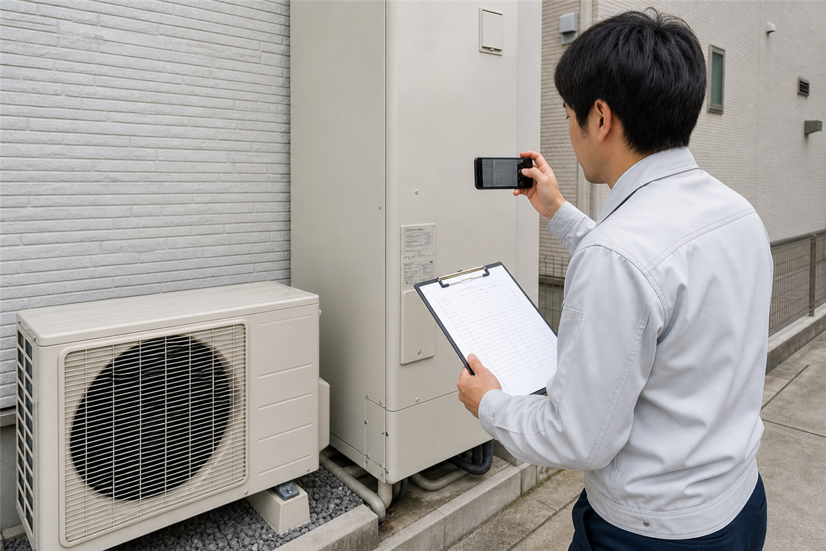 既設機と新設機の仕様照合