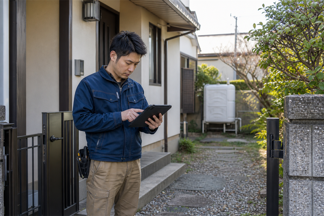エコキュート工事で独立後、現地調査の写真だけで機種を決めていないか