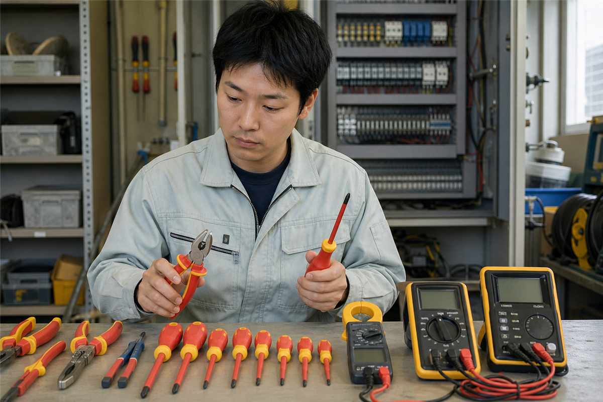 保安用具と測定器の優先