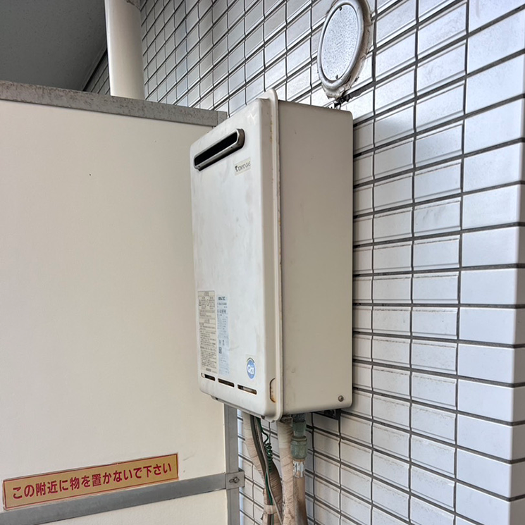 神奈川県相模原市でＲinnai給湯器の交換