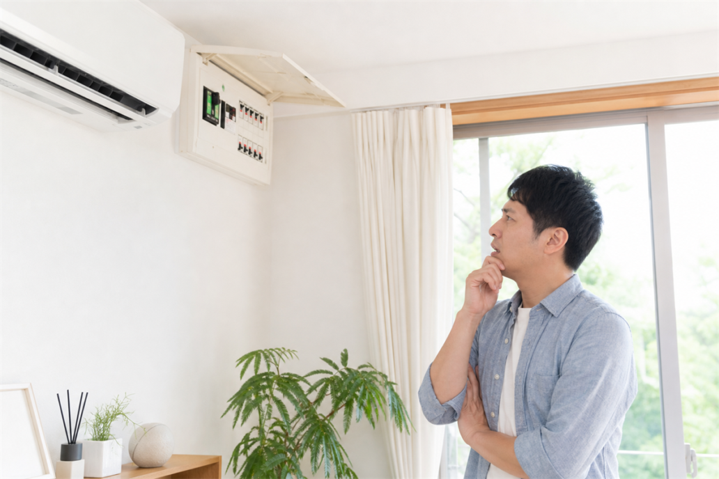 エアコンでブレーカーが落ちる原因は？再投入前の確認と修理の目安