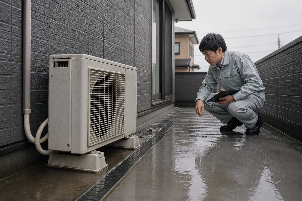 ブレーカーが落ちるタイミングで症状を伝える