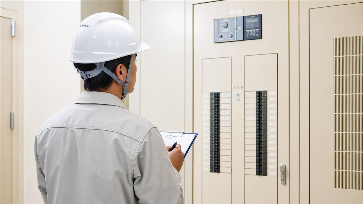 業務用エアコンの現地調査で確認する電源と建物側の設備を確認する